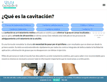 Tablet Screenshot of cavitacion10.com